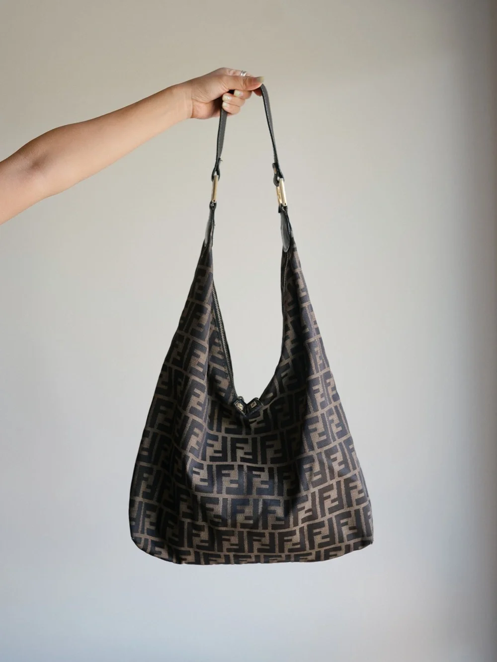 Fendi hobo zucca bag